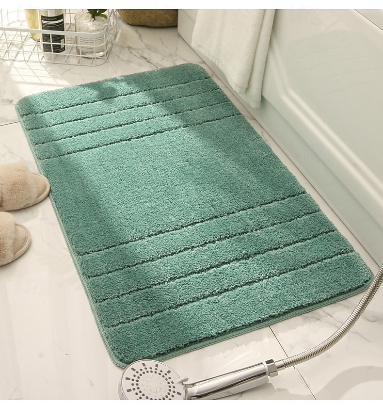 Covoraș de baie, gros, absorbant, antiderapant, covoraș de podea durabil, rezistent la murdărie, pentru intrarea în casă, dormitor, ușă de baie 2026 - $19.49 –P9