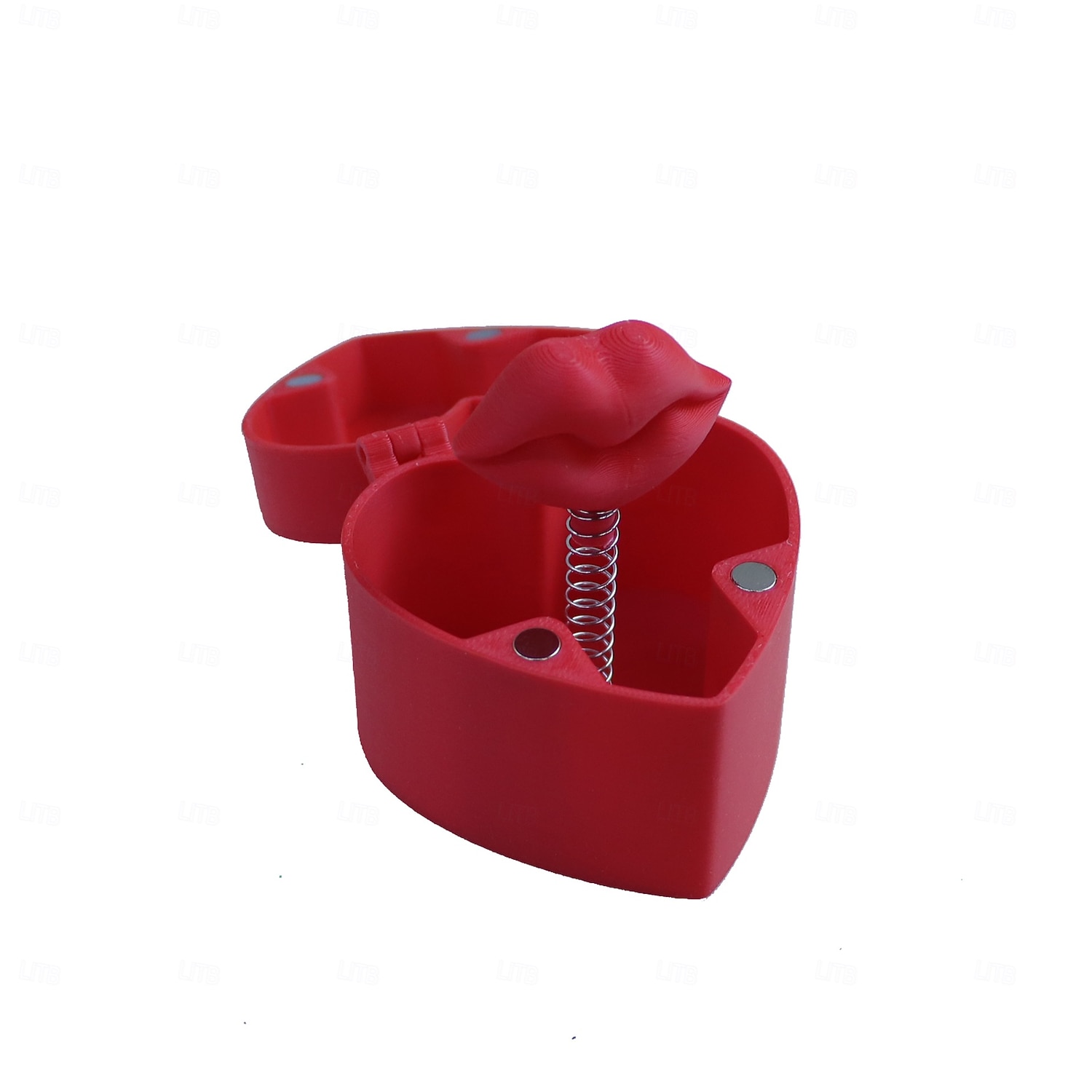 hjerteformet overraskelsesspøkeboks med hemmelig rom &overraskelsesmekanisme - romantisk nyhetsgave til valentinsdagen, fester, vitser - roseboks for frierier, unnskyldninger, arrangementer 2026 - CAD $18.99 –P38