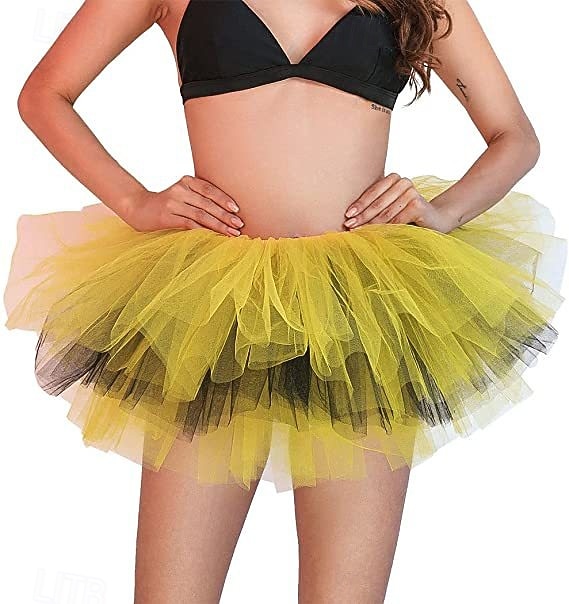 Costume di fantasia Tutu Gonna in tulle Retrò Vintage Anni '80 Adulti Per donna Halloween Carnevale Feste Performance Vestirsi del 2026 a $29.99 –P5