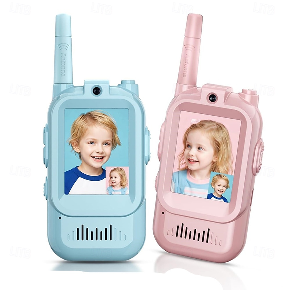 2.0-inch Screen Kids Walkie-Talkie Real-Time Video Voice-Changing Chat Indoor/Outdoor Toy Ideal for Family Games Outdoors Camping Hiking 2026 - $48.99 –P1