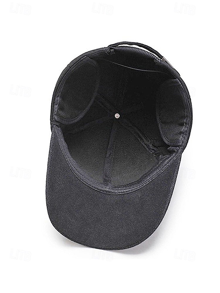 Férfi poliészter téli sapka összecsukható fülvédőkkel, több színben kapható – ideális hideg időjáráshoz és szabadtéri tevékenységekhez 2026 - $11.99 –P9