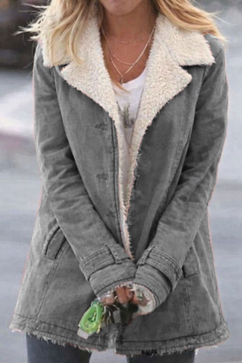 Per donna Cappotto Teddy Giacca Casual Confortevole Traspirante Tasca Bottoni Casual Semplice Vacanza Streetwear Casuale Abbigliamento quotidiano Monopetto Regolare Collo ripiegato Vestibilit del 2026 a $37.99 –P3