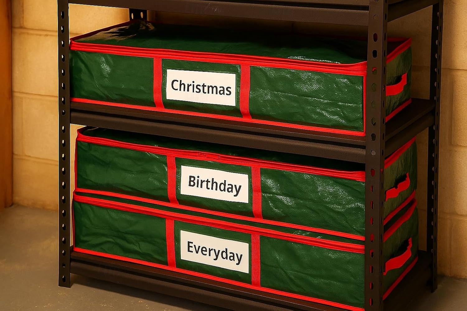 Organizzatore per carta da regalo natalizia sottoletto, contenitore per conservare la carta da regalo, contiene fino a 20 rotoli, 41" l x 14" p x 5,5" h (verde) del 2026 a $15.99 –P4
