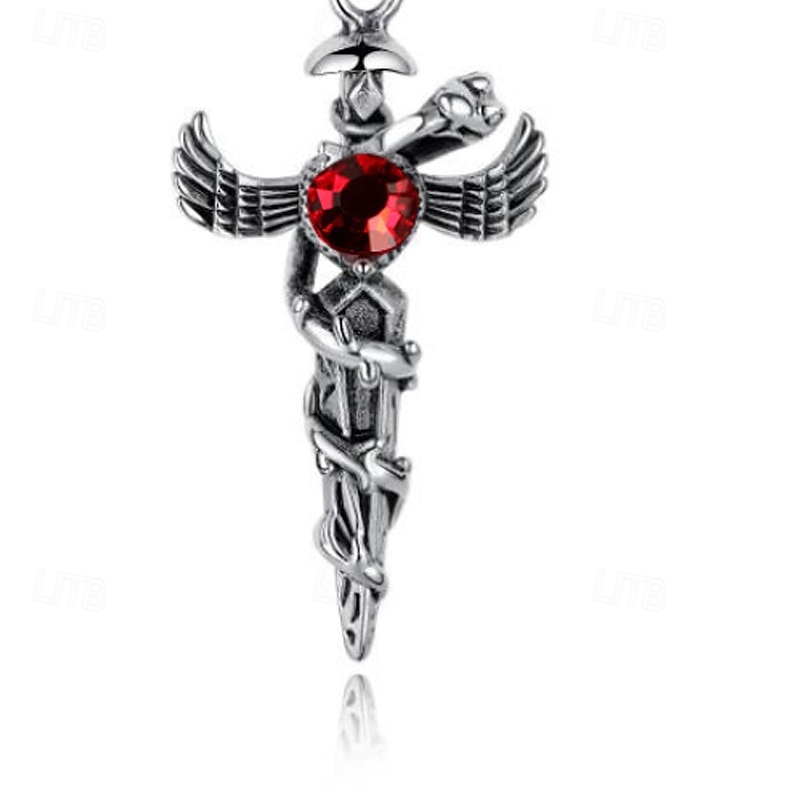 Anhänger Halskette For Damen Straße Täglich Legierung Kreuz Schlange 2026 - $16.49 –P3