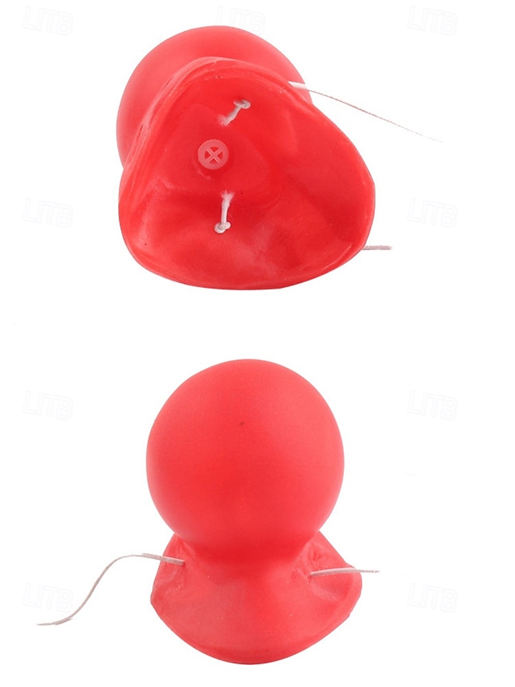 כובע ליצן של ג'סטר מרדי גרא ומערכת אף ליצן – מושלם לקרנבל ומסיבות מסכה 2026 - $11.99 –P11