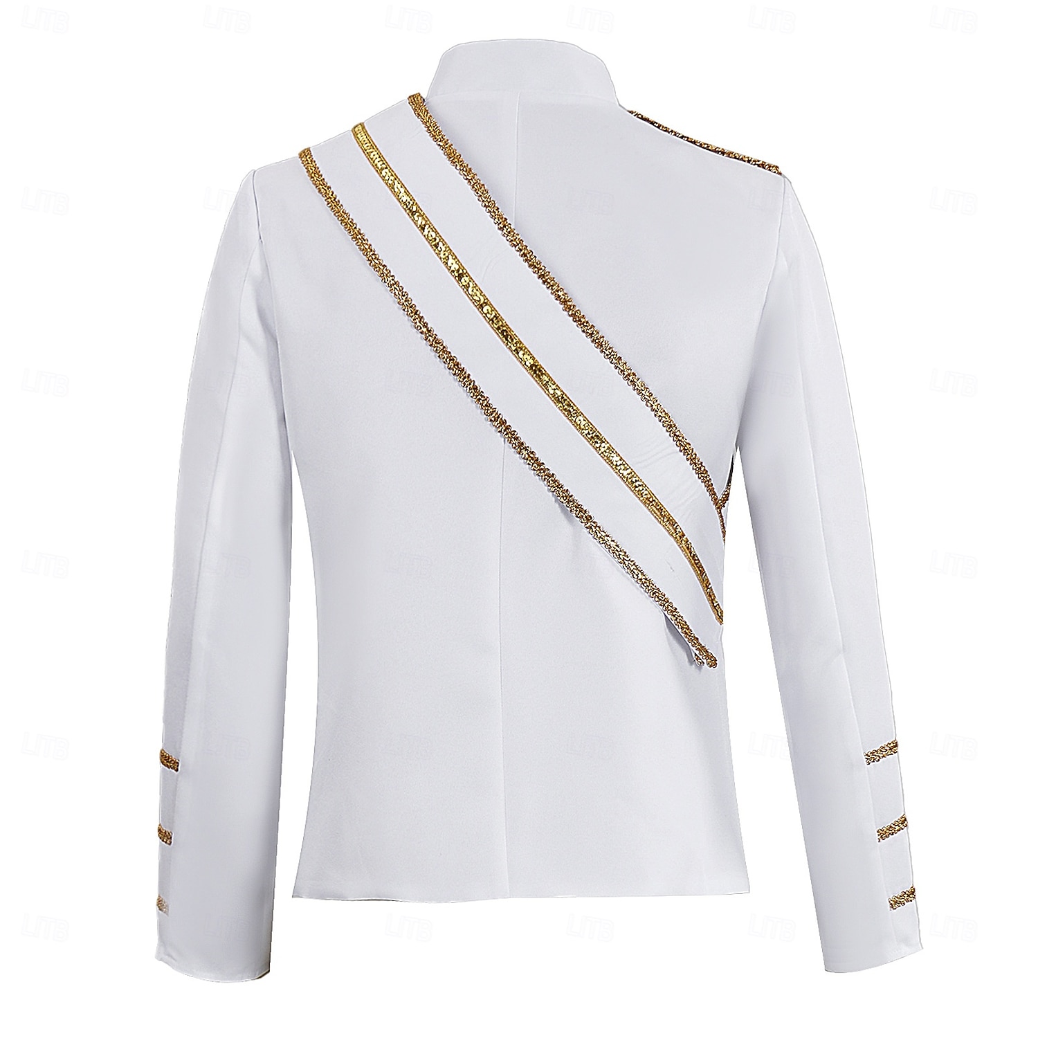 Rétro Vintage Rococo Manteau Bal Masqué Veste de cirque Manches longues Prince Aristocrate Déguisement Homme Carnaval Mascarade Événement / Fête Adulte Manteau Automne & Hiver de 2026 ? $96.99 –P3