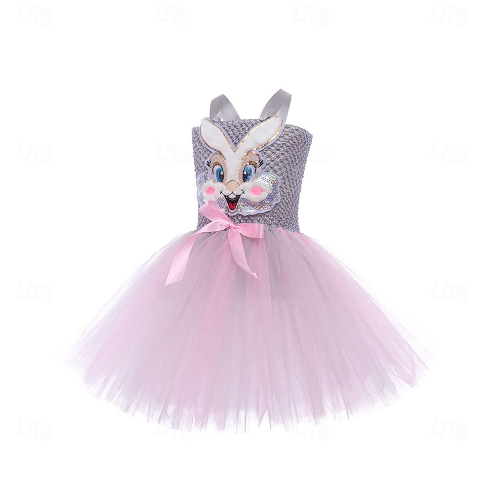 Tutu Robe Princess Animal Easter Bunny Dresses Funny Kid's Girls' Children's Day Easter Carnival Party Dress Up 2026 - $24.99 –P7