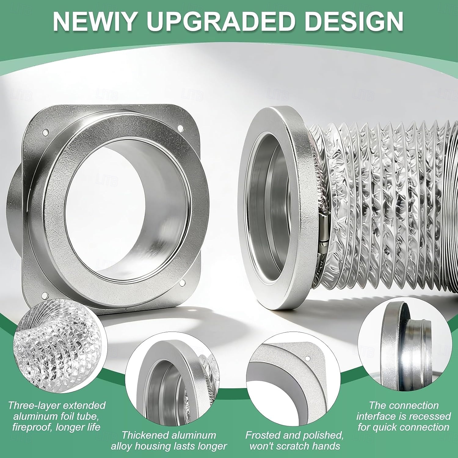 Magnet Dryer Vent Connector Magnet Dryer Vent Coupling Self Alignment Airtight Dryer Ventilation Port Exhaust Connector Kit 2026 - $82.99 –P2