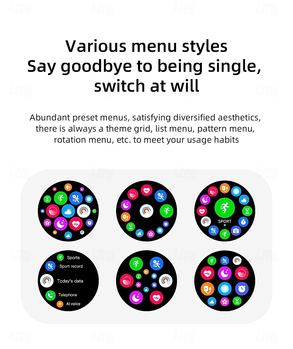 Relógio inteligente Lokmat Attack 2 Pro de 1,39 polegadas com Bluetooth, chamadas, pedômetro, lembrete de chamadas e rastreador de atividades. Compatível com Android e iOS. Unissex, com longa duração da bateria, chamadas em modo mãos-livres e à prova d'ág de 2026 por $52.99 –P14