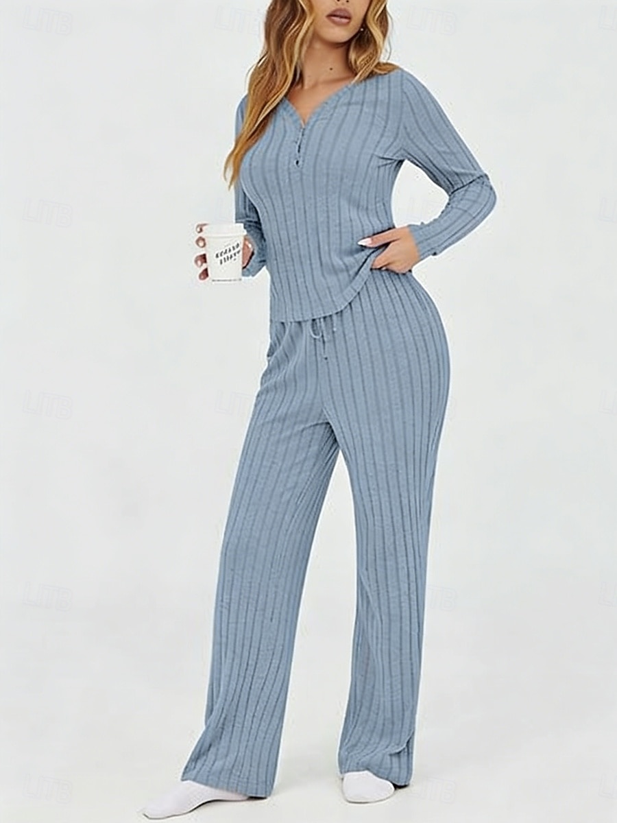 Mujer Conjuntos de dos piezas Conjuntos de pantalones Bolero Manga Larga Escote en Pico Color sólido Elegante Moda Ropa de calle Casual Diario Exterior Negro Vino Morado Primavera Ajuste regular 2026 - $31.99 –P17