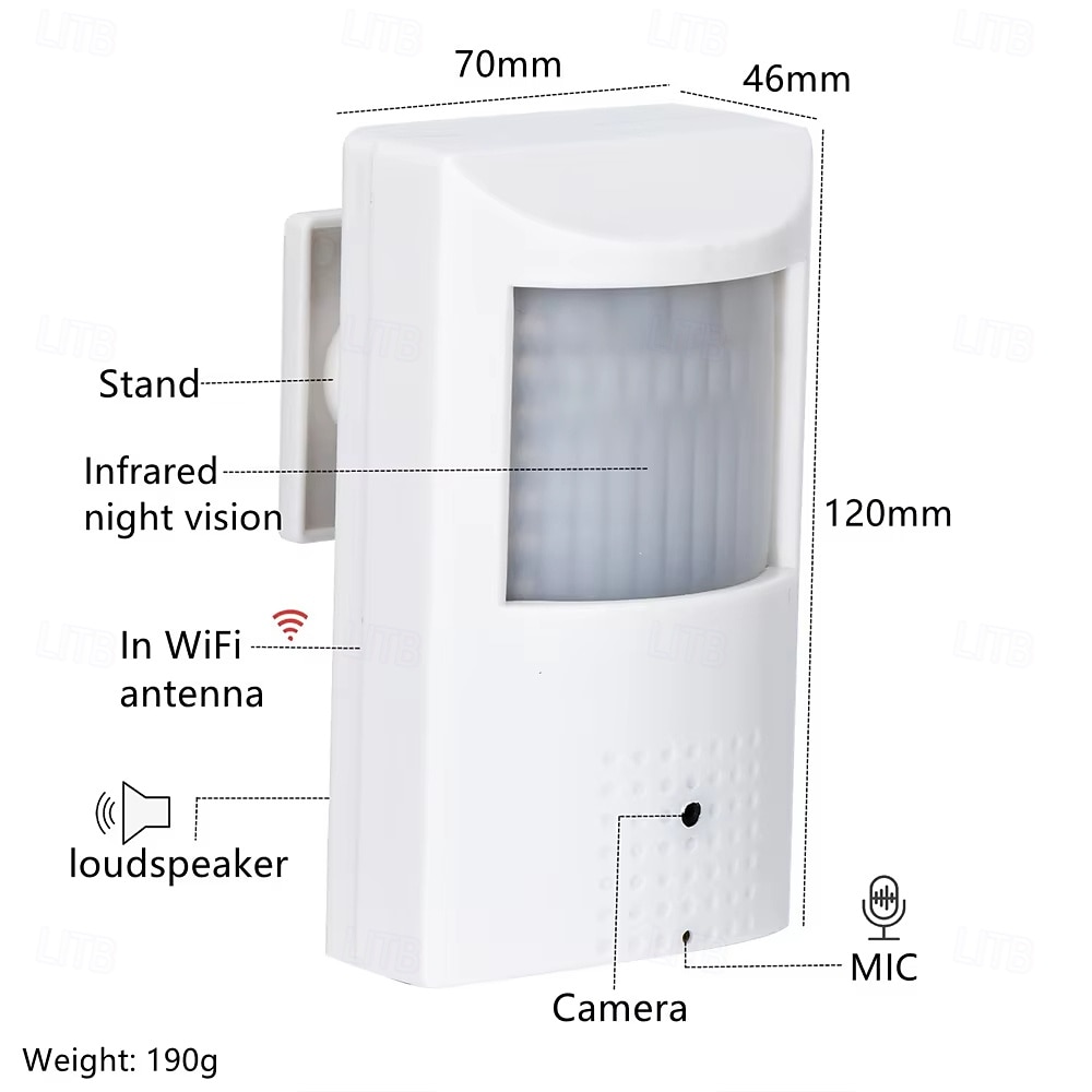 4K PIR IP-камера 8MP HD миниатюрная комнатная PoE LED проводная инфракрасная камера ночного видения CCTV камера видеонаблюдения 2026 - $49.49 –P6