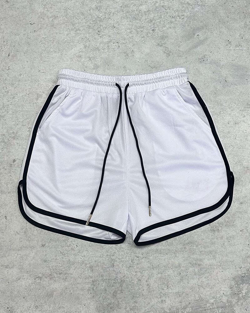 Férfi Kratke hlače za trčanje Sportos rövidnadrág Rövidnadrág benti edzéshez Zsinór Zseb Elasztikus derékpánt Alsók Hétköznapi Szabadtéri Vakáció Nyár Gyors szárítás Könnyű Mekano Edzőterem edzés 2026 - $22.99 –P6