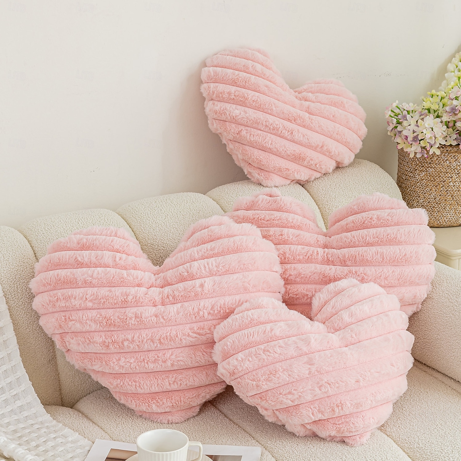 Heart Pillow White Pink Throw Pillows Decorative Pillows.Heart Shaped Throw Pillows for Bed Couch Chair Bedroom Room.Cute Small Pillow for Valentines Day Women Valentine Wedding Home Decor 2026 - $14.99 –P2