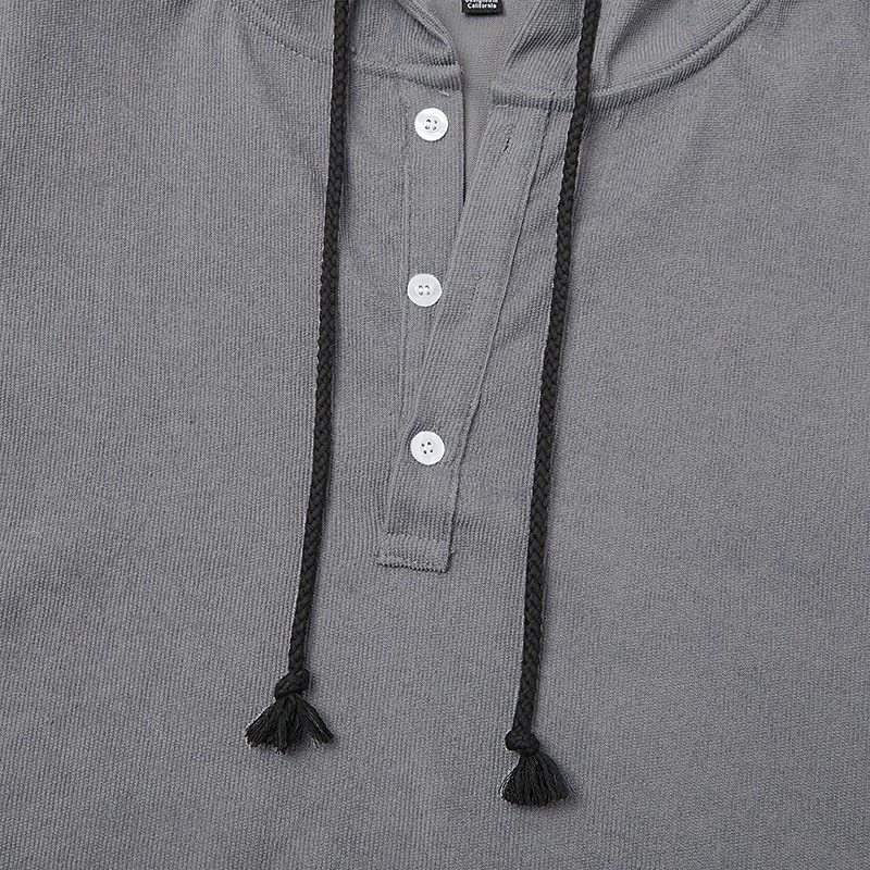 Herr Skjorta Casual skjorta Manchesterskjorta Vit Marinblå Blå Mörkgrå Långärmad Slät Huva Ledigt Dagligen Huva Kläder Vintage Mode Streetwear Dagligen 2026 - $25.99 –P5