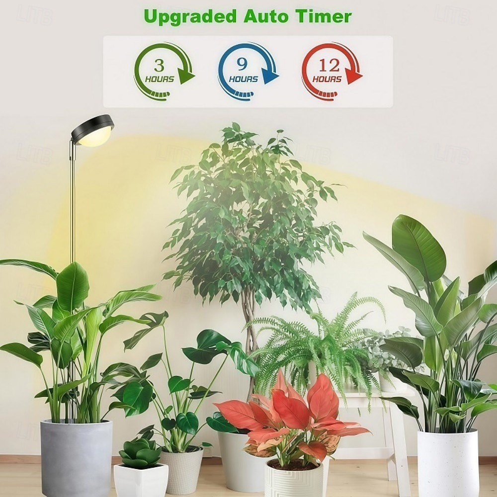 LED Plant Grow Light with Convex Lens, Full Spectrum Sunlight Simulation, Indoor Green Plant & Flower Grow Light, Sunlight for Indoor Plants, LED Supplemental Light for Home Garden 2026 - $19.49 –P1