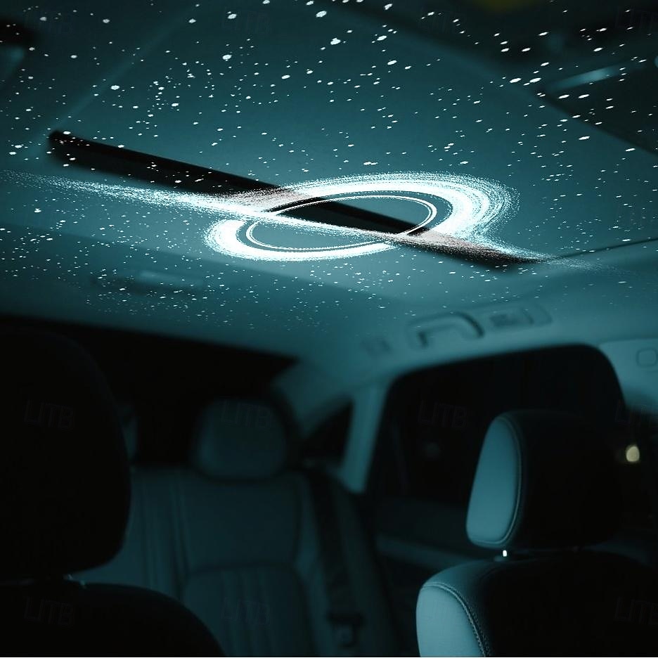 Lumină de atmosferă cu cer înstelat USB montată pe mașină, lumină de proiectie superioară pentru cer înstelat, modificare auto, decorațiuni interioare 2026 - $28.99 –P4