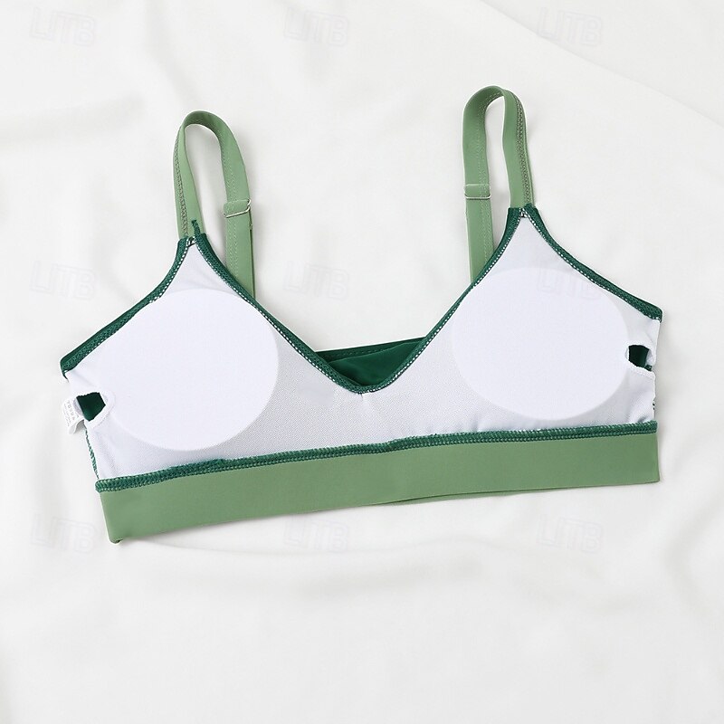 2026年 女性用 標準 サーフィン用タンキニ＆ビキニ 水着 2個 カラーブロッキング オープンバック UVプロテクション 弾性ある ノースリーブ スイムウェア サーフィン 潜水 水泳 夏  コレクション – $18.99 –P7