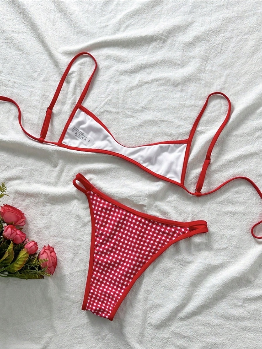 Per donna Costumi da bagno Bikini Due pezzi Perizoma Costume da bagno Snello Senza schiena Vacanza Abbigliamento da Spiaggia Floreale Grafico Scollo Tondo Senza Maniche Costumi da bagno del 2026 a $22.99 –P10