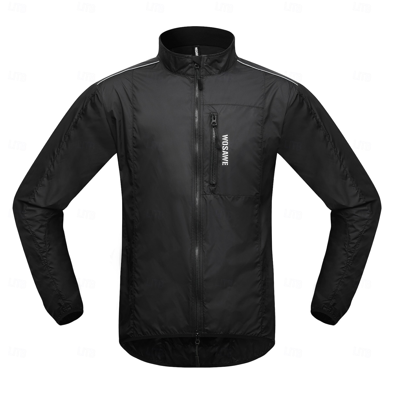 Jaqueta corta-vento unissex para ciclismo de estrada, primavera e outono, da marca Wosawe. Ideal para uso casual, à prova de vento e impermeável. Modelo BF224. de 2026 por $40.99 –P2