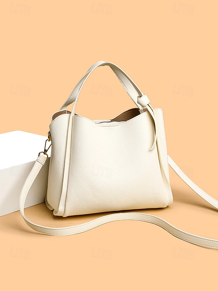 Handväska i konstläder för kvinnor – flerfärgade alternativ, mångsidiga axel- och crossbody-modeller, trendig och hållbar för både vardagliga och semiformella tillfällen 2026 - $26.99 –P15