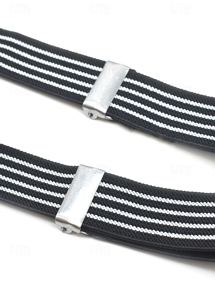 Регулируемые эластичные подтяжки для брюк, эластичные полиэстеровые Y-образные подтяжки, различные цвета, классический формальный стиль, идеально подходят для свадеб, Дня святого Валентина, вечеринок и повседневной носки. 2026 - $9.99 –P7