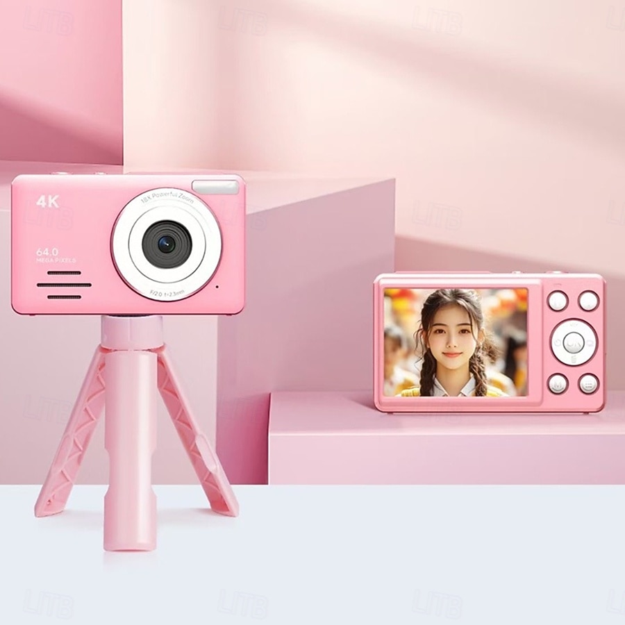 S7 4K HD Digital Camera Self-Timer Travel Camera Student Kids Card Camera 2026 - KZT 41795.09 –P9