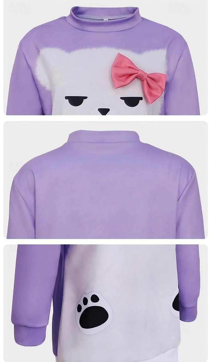 Kpop Inspired Korean Idol Inspired Pop Star Sleepwear Cosplay Costume Virtual Idol for Unisex Kid's Adults' Halloween Carnival Daily 2026 - $38.99 –P2