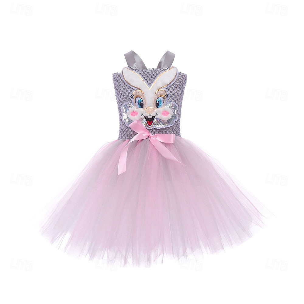 Tutu Robe Princess Animal Easter Bunny Dresses Funny Kid's Girls' Children's Day Easter Carnival Party Dress Up 2026 - $24.99 –P5