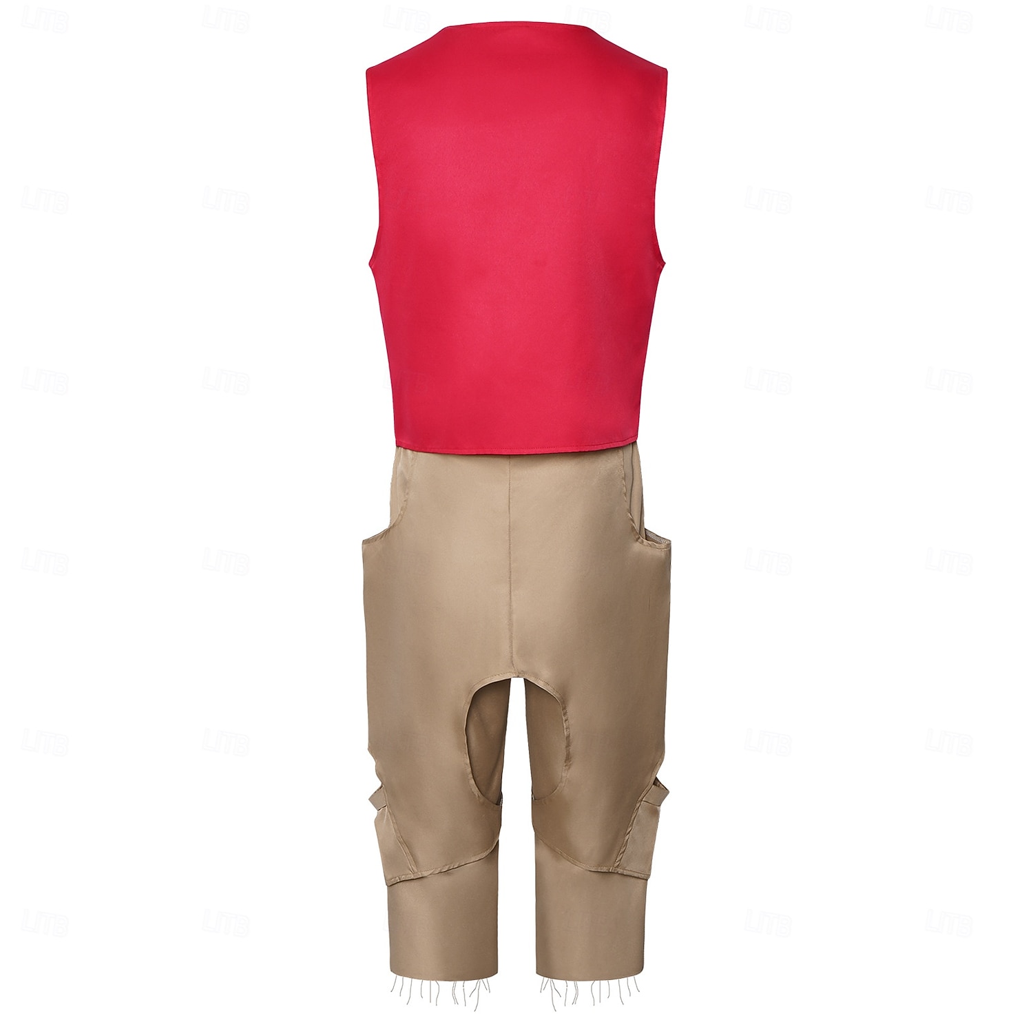 Haveventyrer Stråhattpirat Cosplay kostyme Drakter Anime for Herre Voksne Halloween Karneval Maskerade Feriereise Ytelse Comic Con 2026 - $41.99 –P3