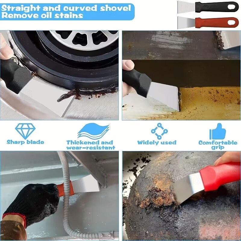 11-teiliges Multifunktions-Eckreinigungsbürsten-Set mit steifen Borsten – geeignet für Fliesen, Badezimmer, Küchen und Autofugen – wiederverwendbar, kein Stromanschluss erforderlich, robuste 2026 - $15.99 –P3