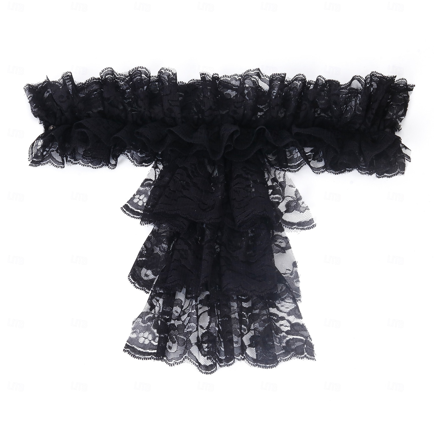 Vintage Rococó Victoriano Cuello Gorguera Princesas Dama Disfraz Mujer Carnaval Víspera de Todos los Santos Feria del Renacimiento Adultos Más Accesorios 2026 - $37.99 –P10