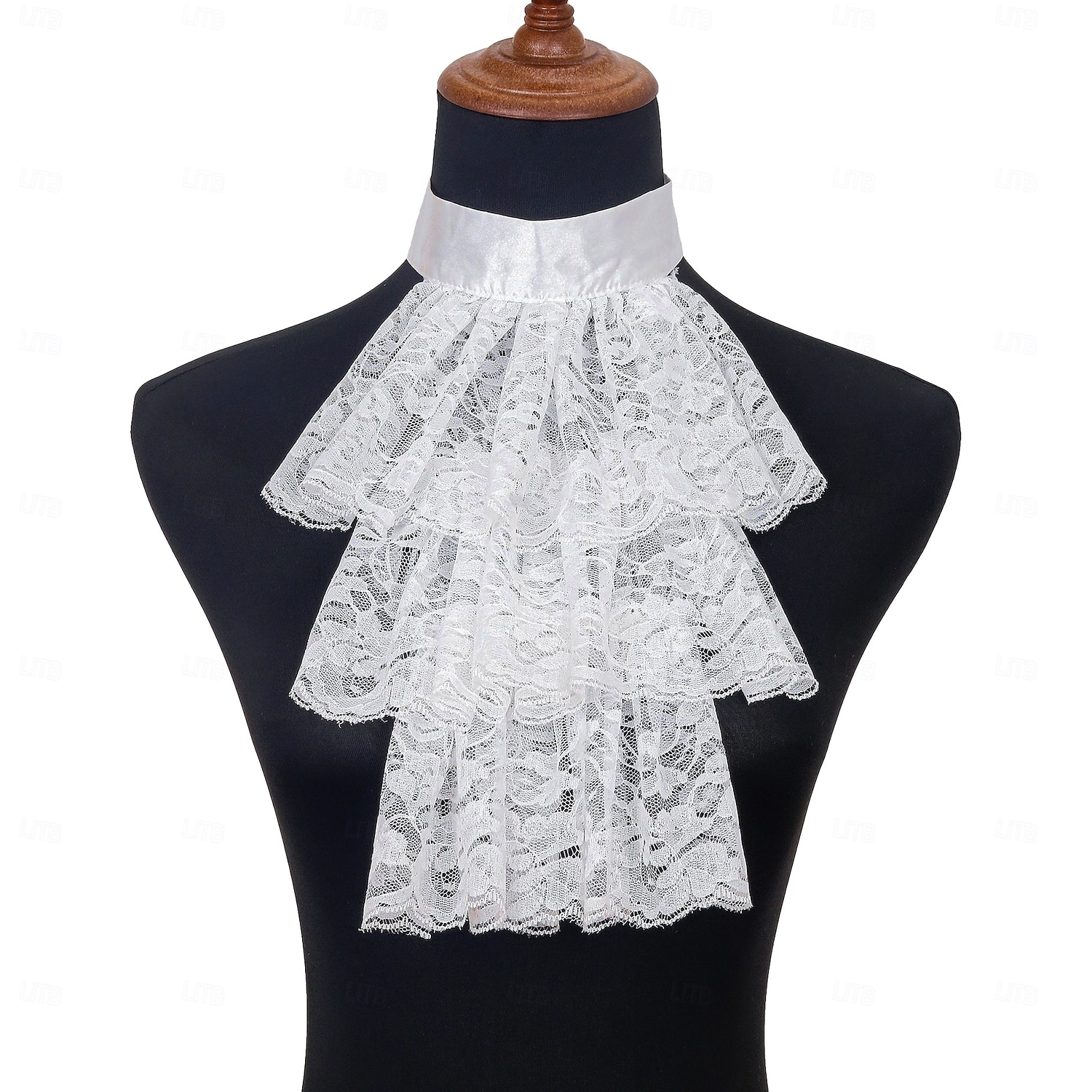 Retro Vintage Rococo Victorian Detachable Collar Princess Gentlewoman Lace Fancy Dress Women's Carnival Halloween Renaissance Fair Adults More Accessories 2026 - $27.99 –P1
