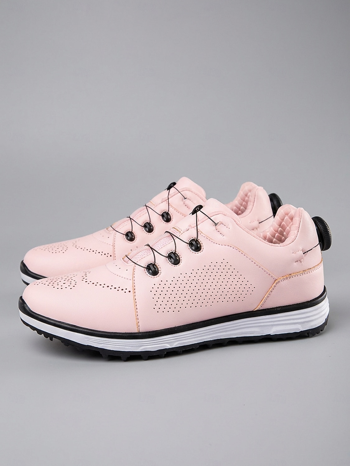 Zapatos de golf rosas para mujer: zapatillas de golf elegantes y ligeras para mujer, suela amortiguadora para jugar al golf, entrenar, caminar y uso diario. 2026 - $89.99 –P1