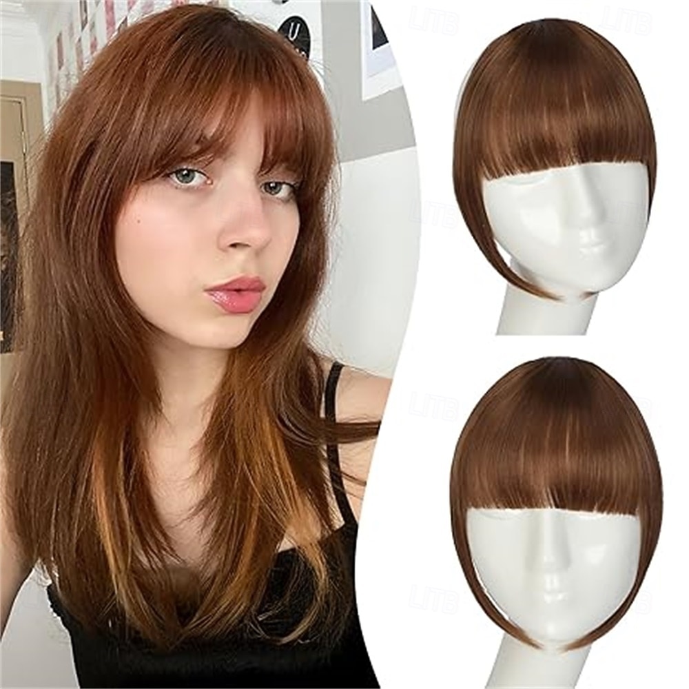 Frangia Liscio Capelli Sintetici Per donna del 2026 a $10.99 –P2