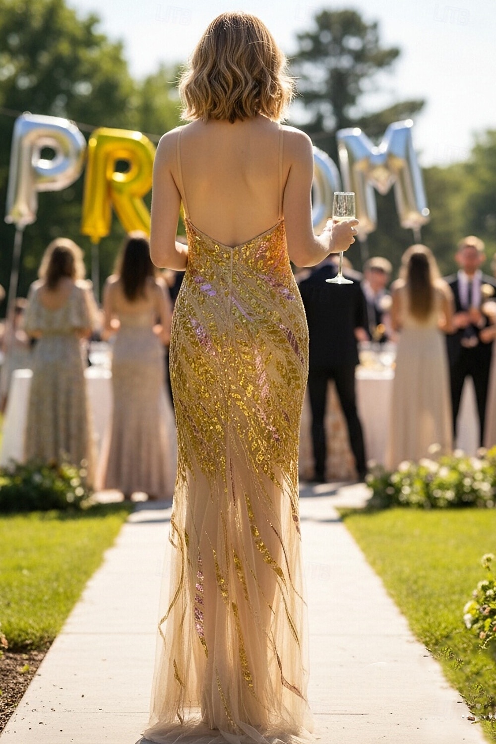 sheath column sleeveless spaghetti straps sweep brush train sequins dresses Sheath/Column Spaghetti Straps Sleeveless Sweep/Brush Train Dresses