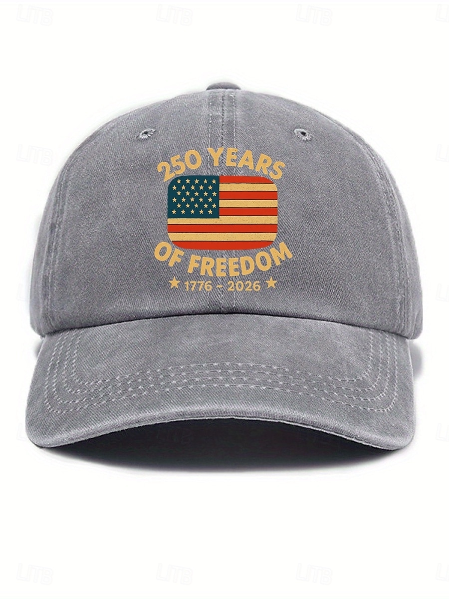 Mujer Sombrero Sombrero del 250 aniversario de Estados Unidos Gorra de Béisbol Sombrero para el sol Gorra gráfica Protección Solar Resistente al Viento Transpirable Diario Exterior Fin de semana 2026 - $8.49 –P5