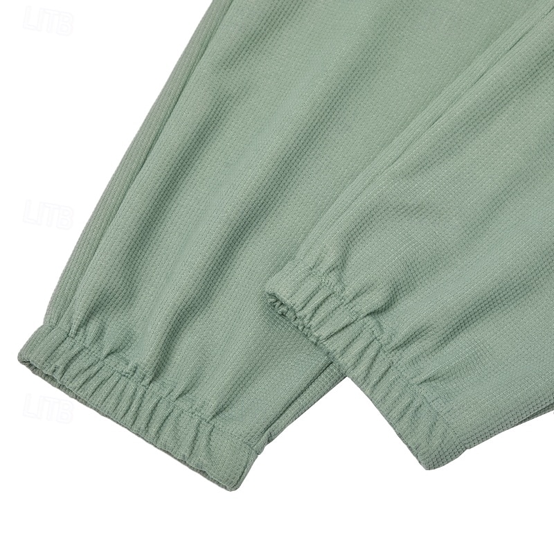 Per uomo Pantaloni da tuta Joggers Pantaloni Pantaloni a Nido d'Ape Coulisse Tasca Elastico in vita Semplice Comodità Morbido Lunghezza intera Casuale Quotidiano All'aperto Moda Stile Classico Verde del 2026 a $22.99 –P5