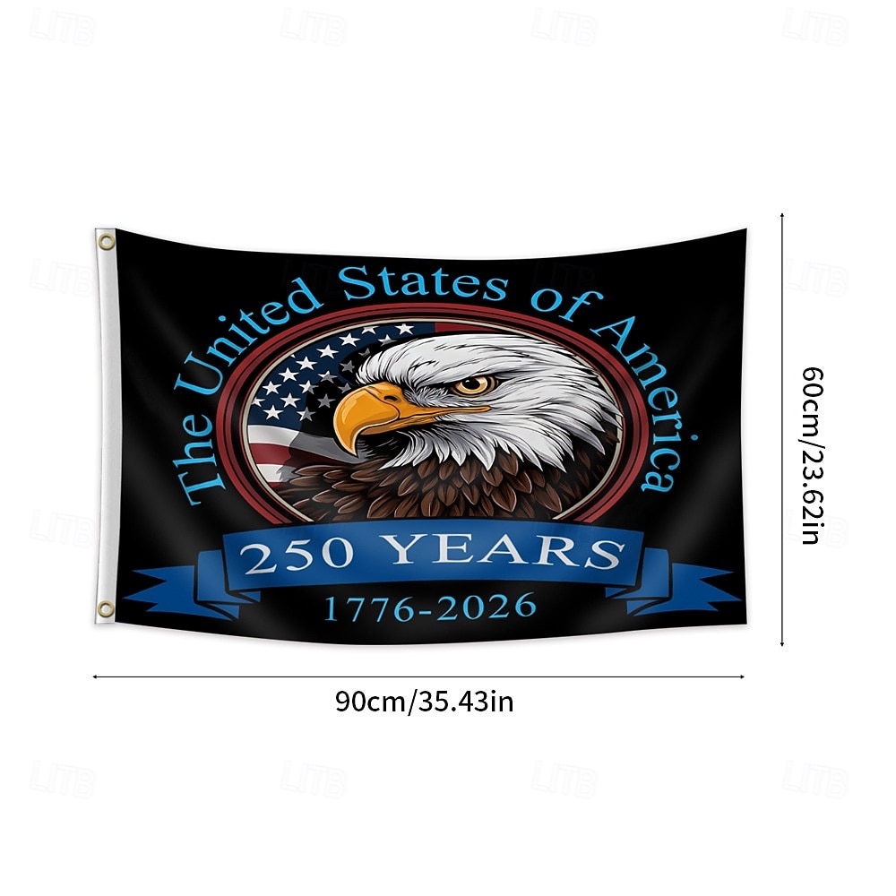 חבילה של 2 דגל ארה"ב לציון 250 שנה 2026 - $10.99 –P7