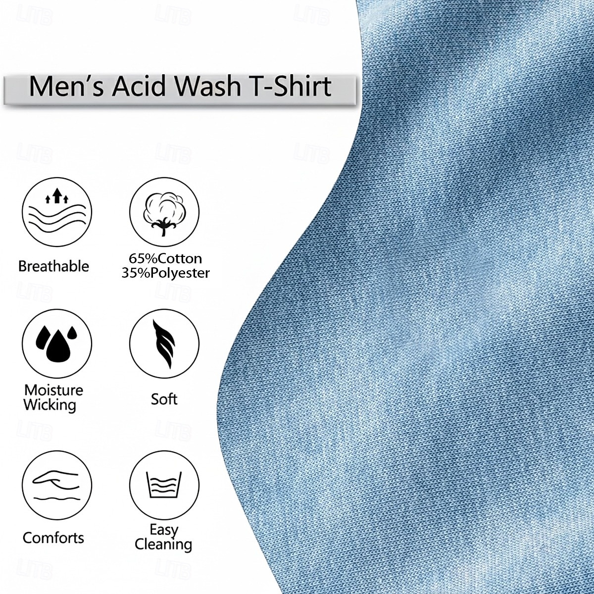 Voor heren T-shirts Henley Top Katoenen T-shirt Gewassen overhemd Korte mouw Effen Kleur Effen Vintage Ontwerper Casual Bleek Knop Henley Casual Dagelijks Buiten Lente zomer Zomer Lente Licht Blauw 2026 - $21.99 –P3