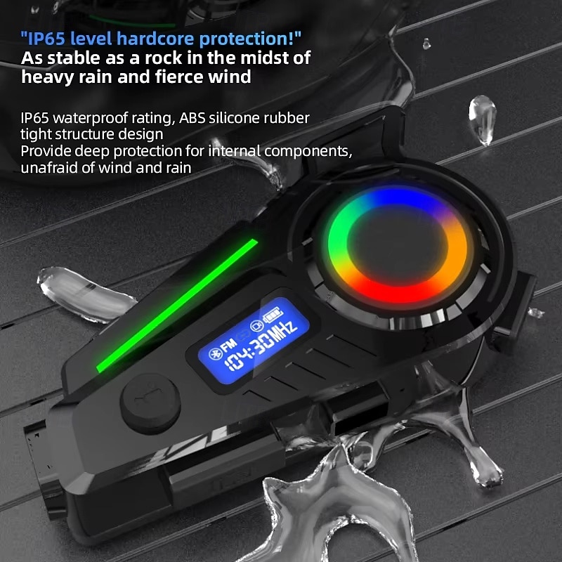 Novo capacete K19 com fones de ouvido, câmera veicular, alto-falante Bluetooth, rádio FM, fones de ouvido, gravador Wi-Fi sem fio e acessórios para motocicleta. de 2026 por $91.99 –P5