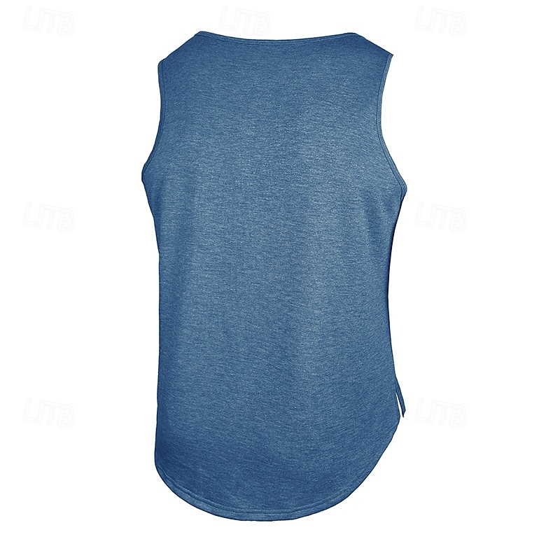 Herr Linne Väst Undertröjor Ärmlös tröja Ärmlös Rundhals Rund halsringning Sommar Alla årstider Slät Mode Grundläggande Klassisk 3 st Slät Ledigt Gym Gata K Topp t-shirt för män 2026 - $39.99 –P17
