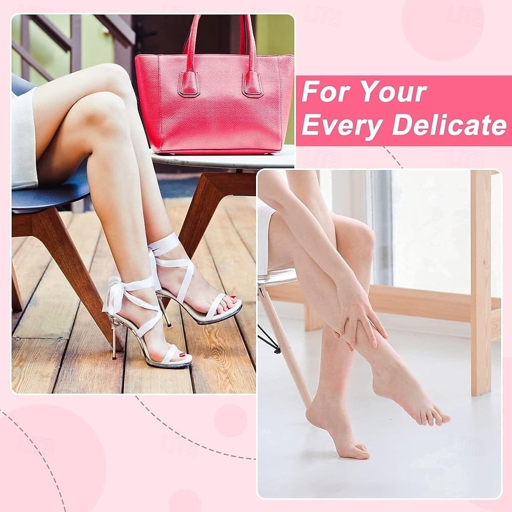 9 Pair Moisturizing Foot Mask Exfoliating Silicone Socks Beach Protective Socks Silicone Socks for Dry Cracked Feet, Women's Foot Socks for Moisturizing 2026 - $16.99 –P8