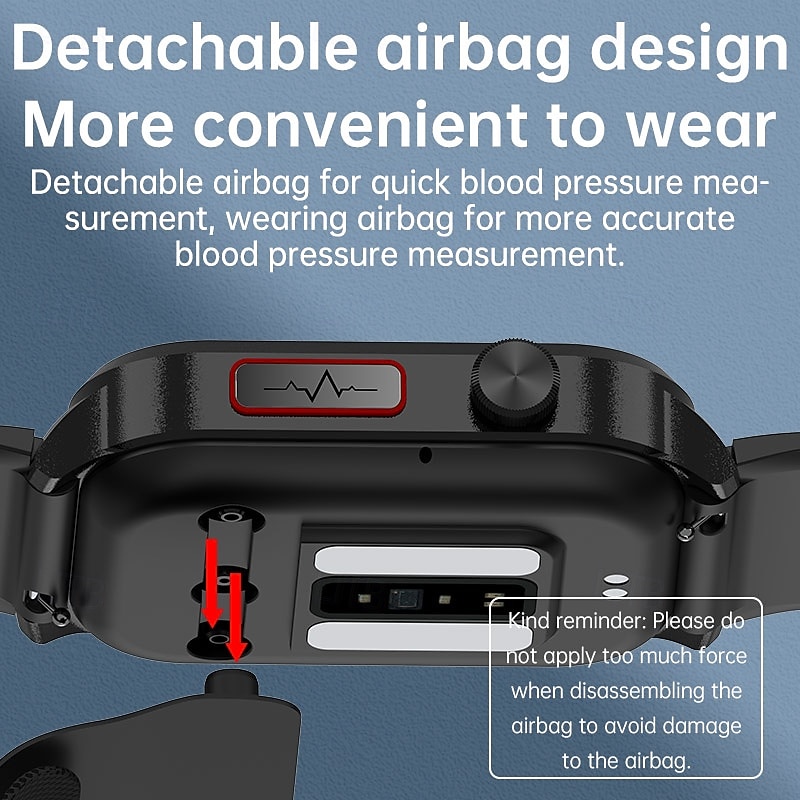 P300 pro Smart Watch 1.1 inch Smartwatch Fitness Running Watch Pedometer Call Reminder Activity Tracker Compatible with Smartphone Men GPS Long Standby Hands-Free Calls IP 67 44mm Watch Case 2026 - $159.99 –P5