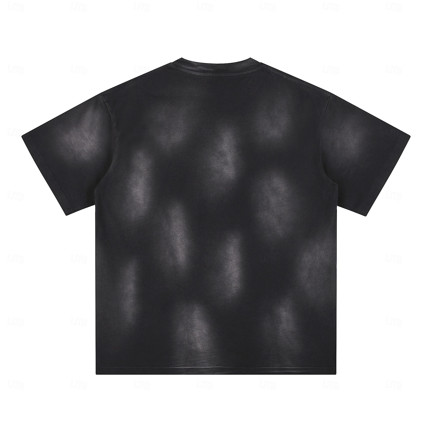 Men's T Shirt 100% Cotton Acid Wash Shirt Tee Top Short Sleeves Crew Neck Summer Spring Plain Fashion Designer Basic Garment Dyed Plain Vacation Street Going out Blue Black Pink Top Tee for Men 2026 - $32.99 –P6