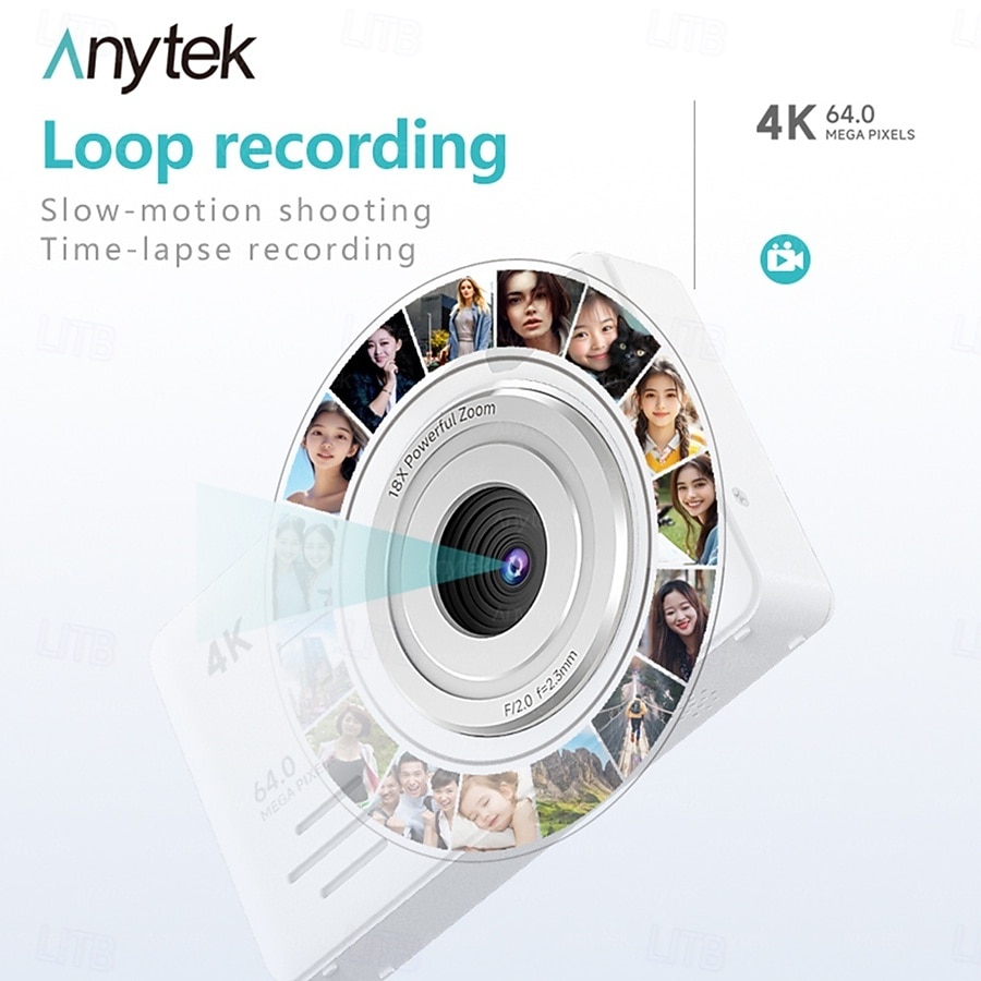 S7 4K HD Digital Camera Self-Timer Travel Camera Student Kids Card Camera 2026 - KZT 41795.09 –P3