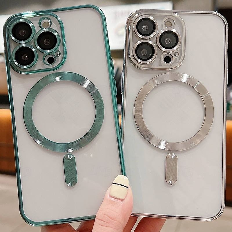 Handy Hülle Handyhüllen Für iPhone 17 Air 17 16 15 14 Pro Max Plus 13 Pro Max Rückseite Magnetisch Stoßfest Retro TPU 2026 - $13.99 –P1