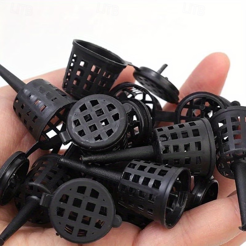 50 cestas de fertilizante de plástico resistentes para plantas con tapa de cúpula: liberación automática de nutrientes, drenaje de fondo abierto, macetas apilables para viveros de interior/exterior, 2026 - $15.99 –P9