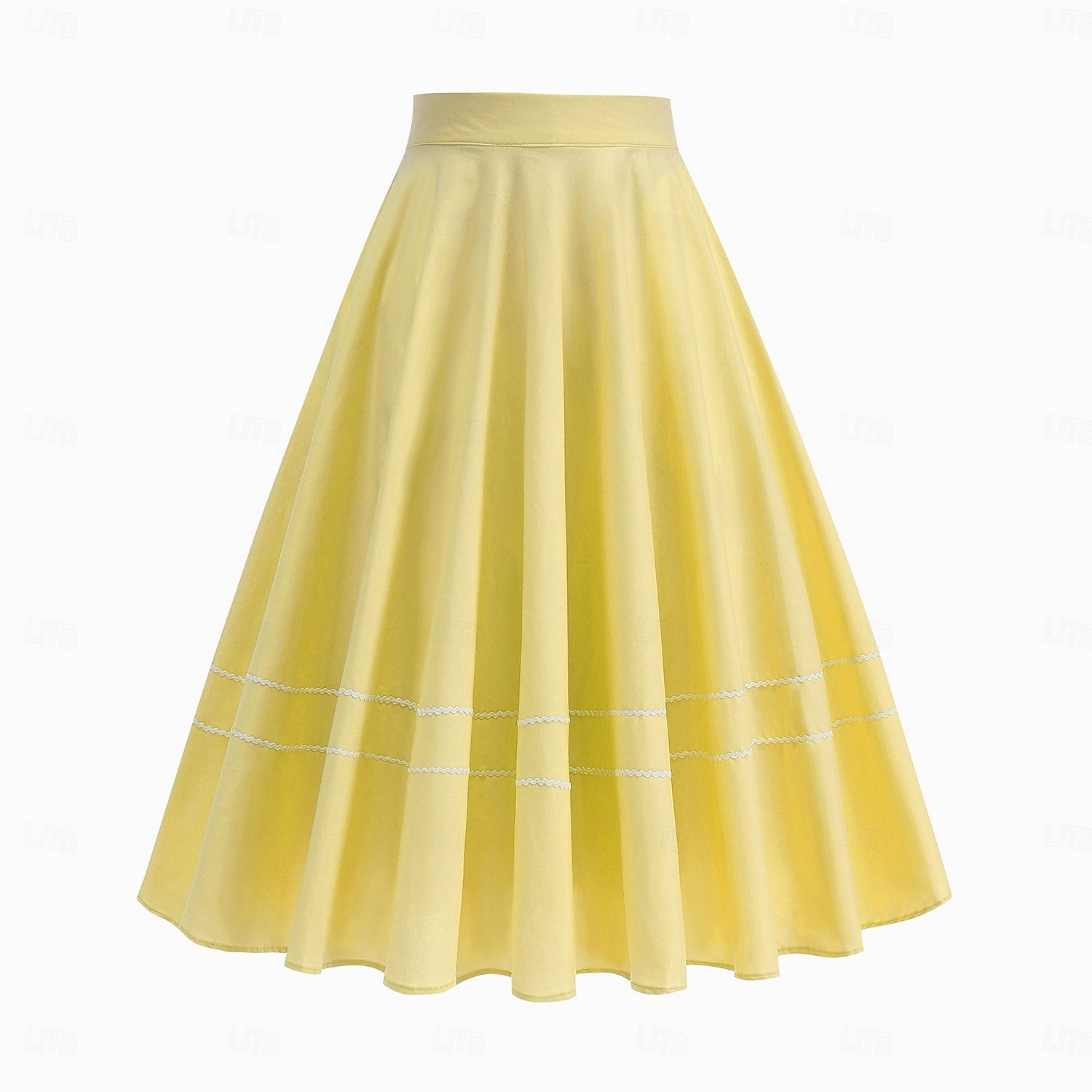Rockabilly Lunghezza lunga Costume da festa Abito da cocktail Costume Per donna Carnevale San Valentino Casuale Abbigliamento quotidiano Tè Adulti Gonna Primavera & Estate del 2026 a $66.99 –P7