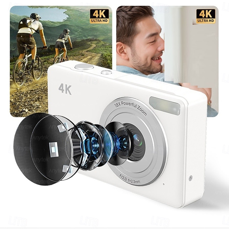 S7 4K HD Digital Camera Self-Timer Travel Camera Student Kids Card Camera 2026 - KZT 41795.09 –P19