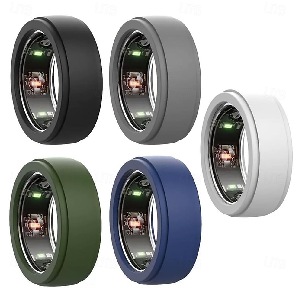 Защитный силиконовый чехол для кольца, совместимый с Oura Gen 4/3, чехол для колец, аксессуары для тренировок, силиконовый чехол для пальца для мужчин и женщин. 2026 - $17.99 –P3